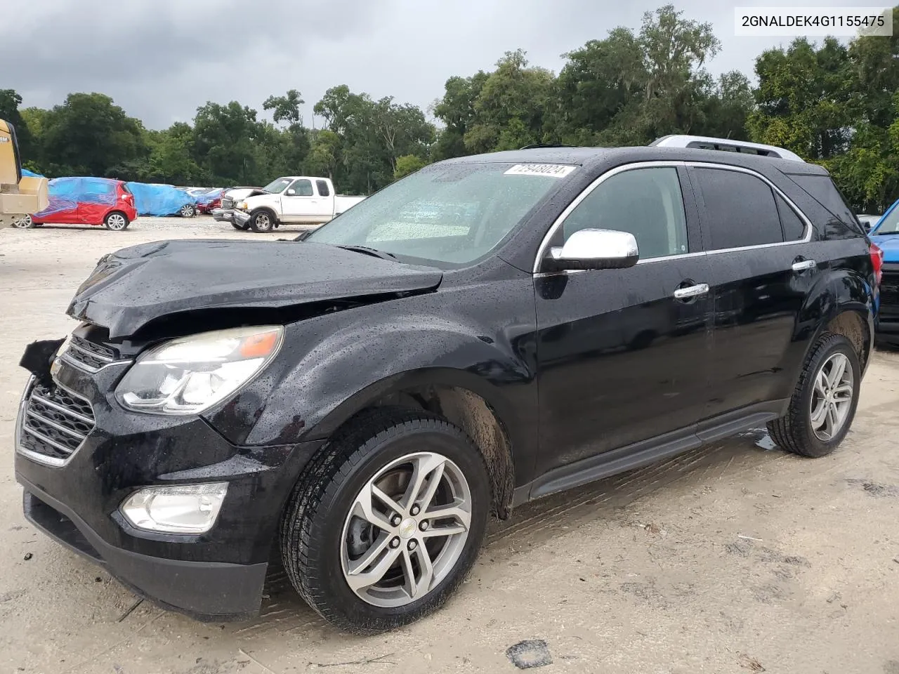 2016 Chevrolet Equinox Ltz VIN: 2GNALDEK4G1155475 Lot: 72948024