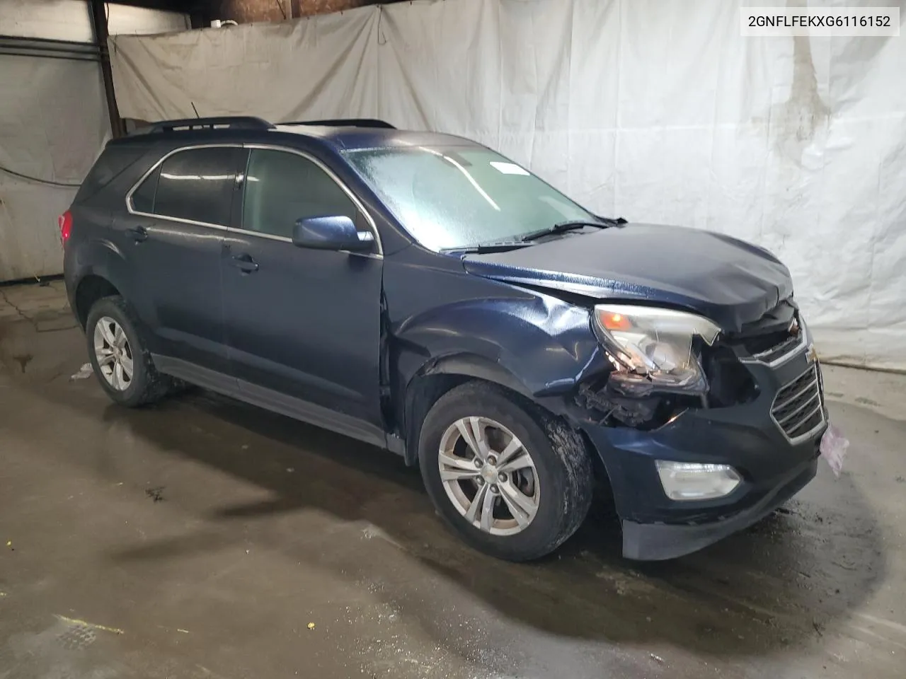 2GNFLFEKXG6116152 2016 Chevrolet Equinox Lt