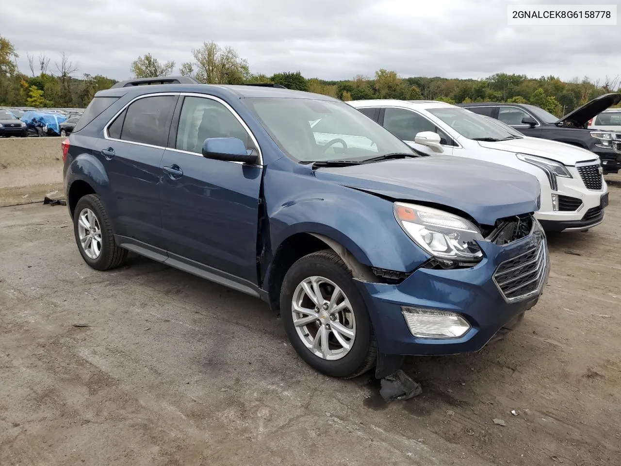 2016 Chevrolet Equinox Lt VIN: 2GNALCEK8G6158778 Lot: 73167204