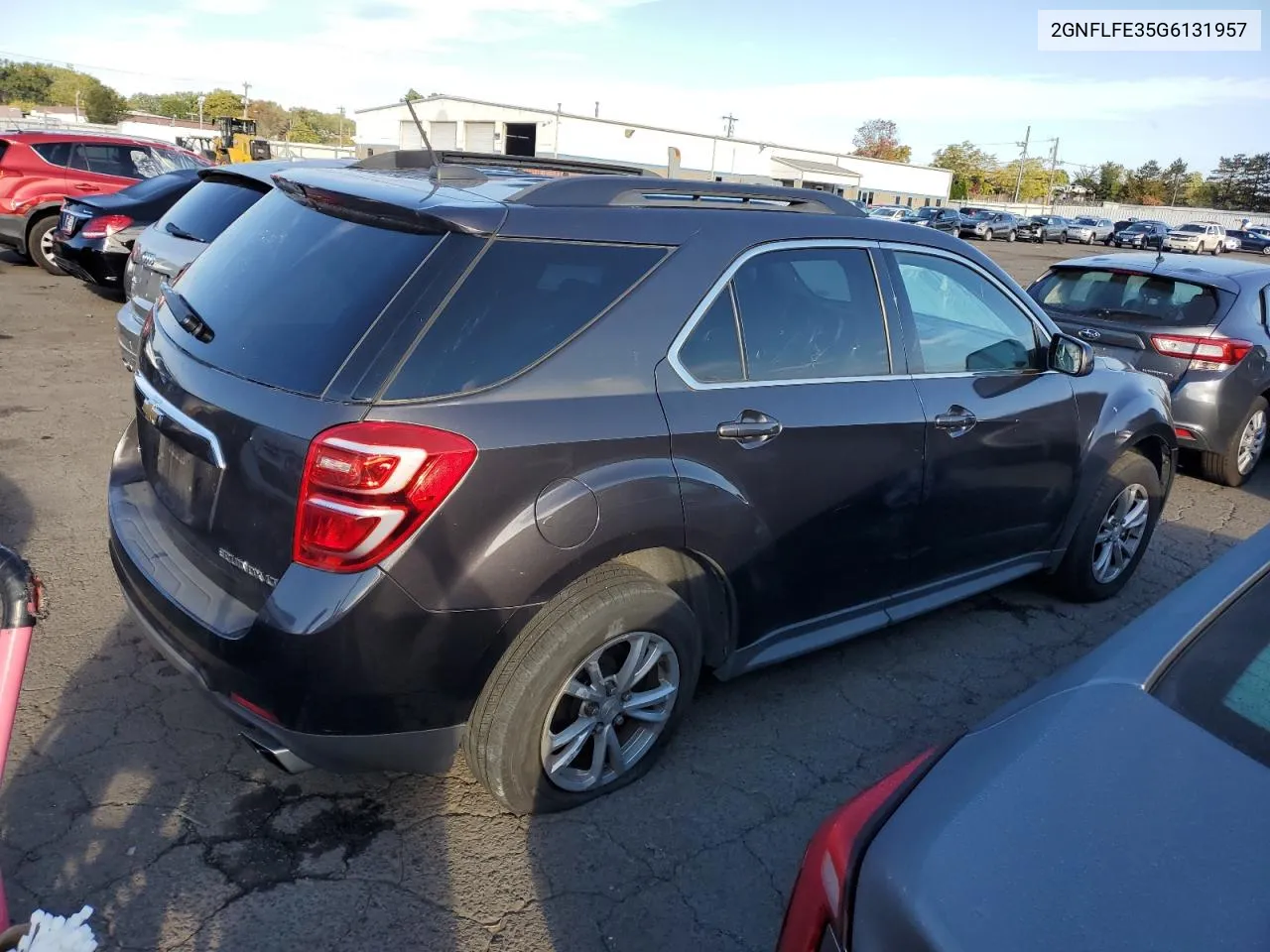 2016 Chevrolet Equinox Lt VIN: 2GNFLFE35G6131957 Lot: 73213044