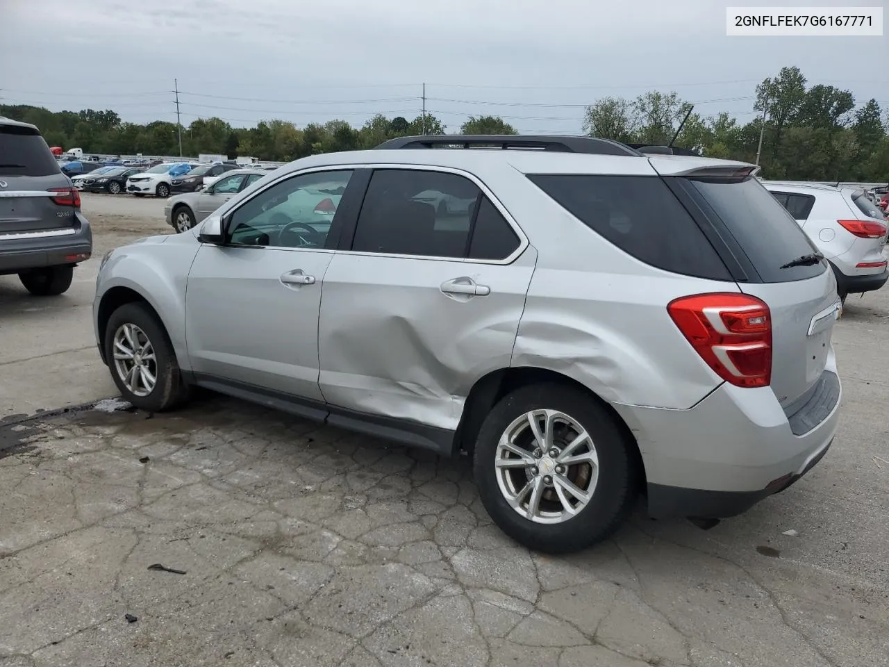 2016 Chevrolet Equinox Lt VIN: 2GNFLFEK7G6167771 Lot: 73228004