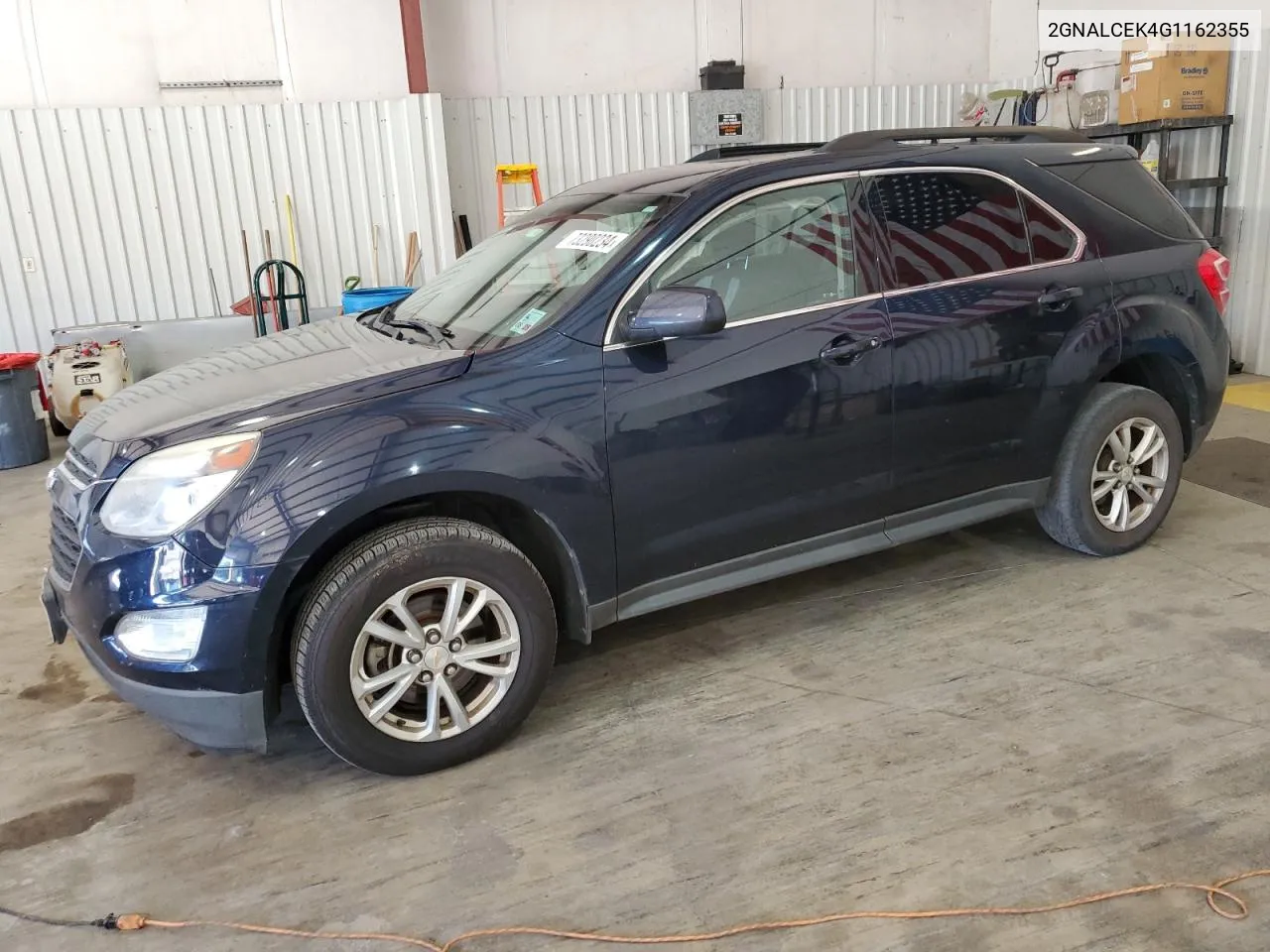 2016 Chevrolet Equinox Lt VIN: 2GNALCEK4G1162355 Lot: 73290234