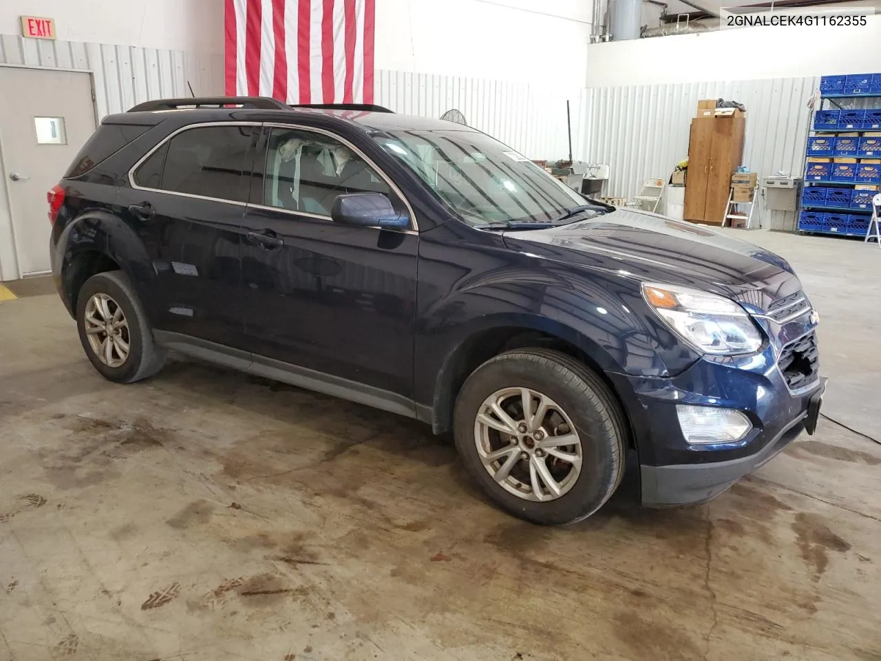 2016 Chevrolet Equinox Lt VIN: 2GNALCEK4G1162355 Lot: 73290234