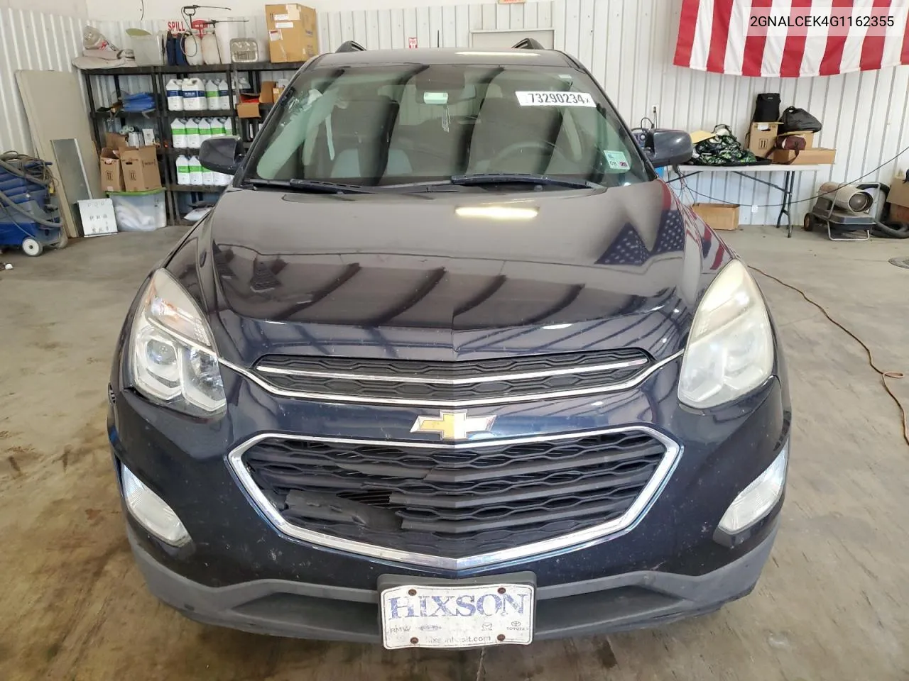 2016 Chevrolet Equinox Lt VIN: 2GNALCEK4G1162355 Lot: 73290234