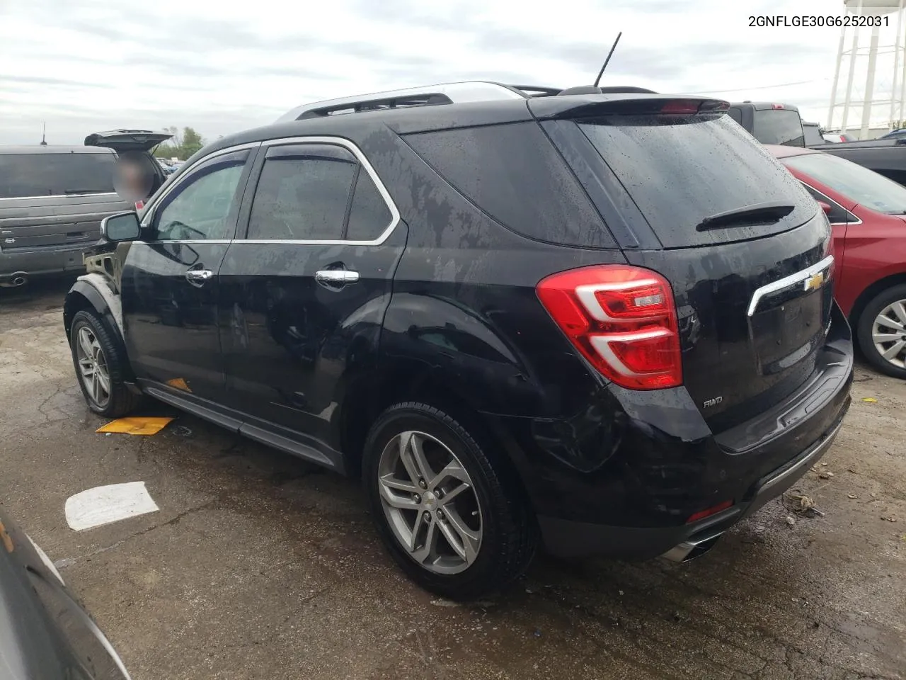 2016 Chevrolet Equinox Ltz VIN: 2GNFLGE30G6252031 Lot: 73551894