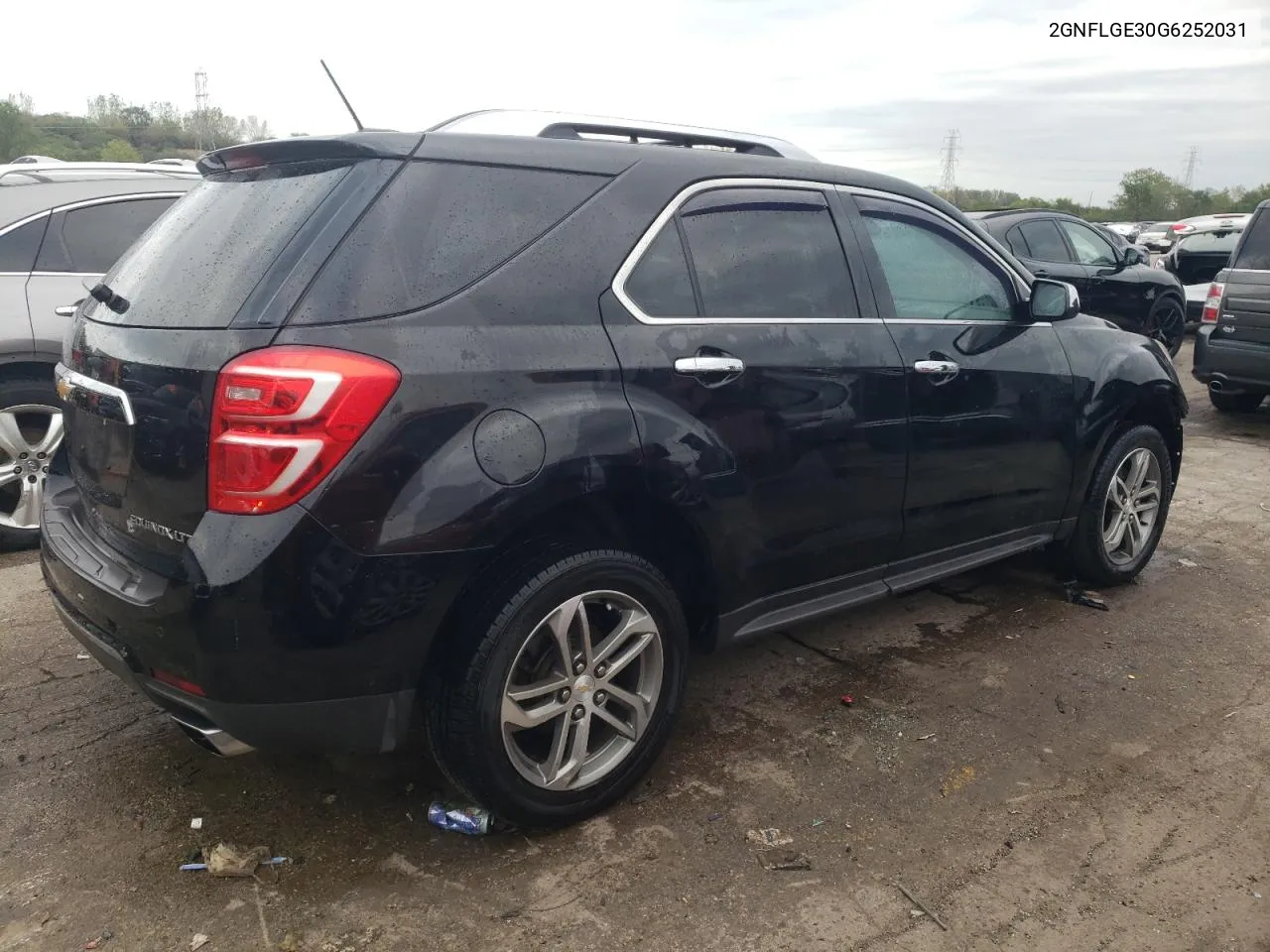 2016 Chevrolet Equinox Ltz VIN: 2GNFLGE30G6252031 Lot: 73551894