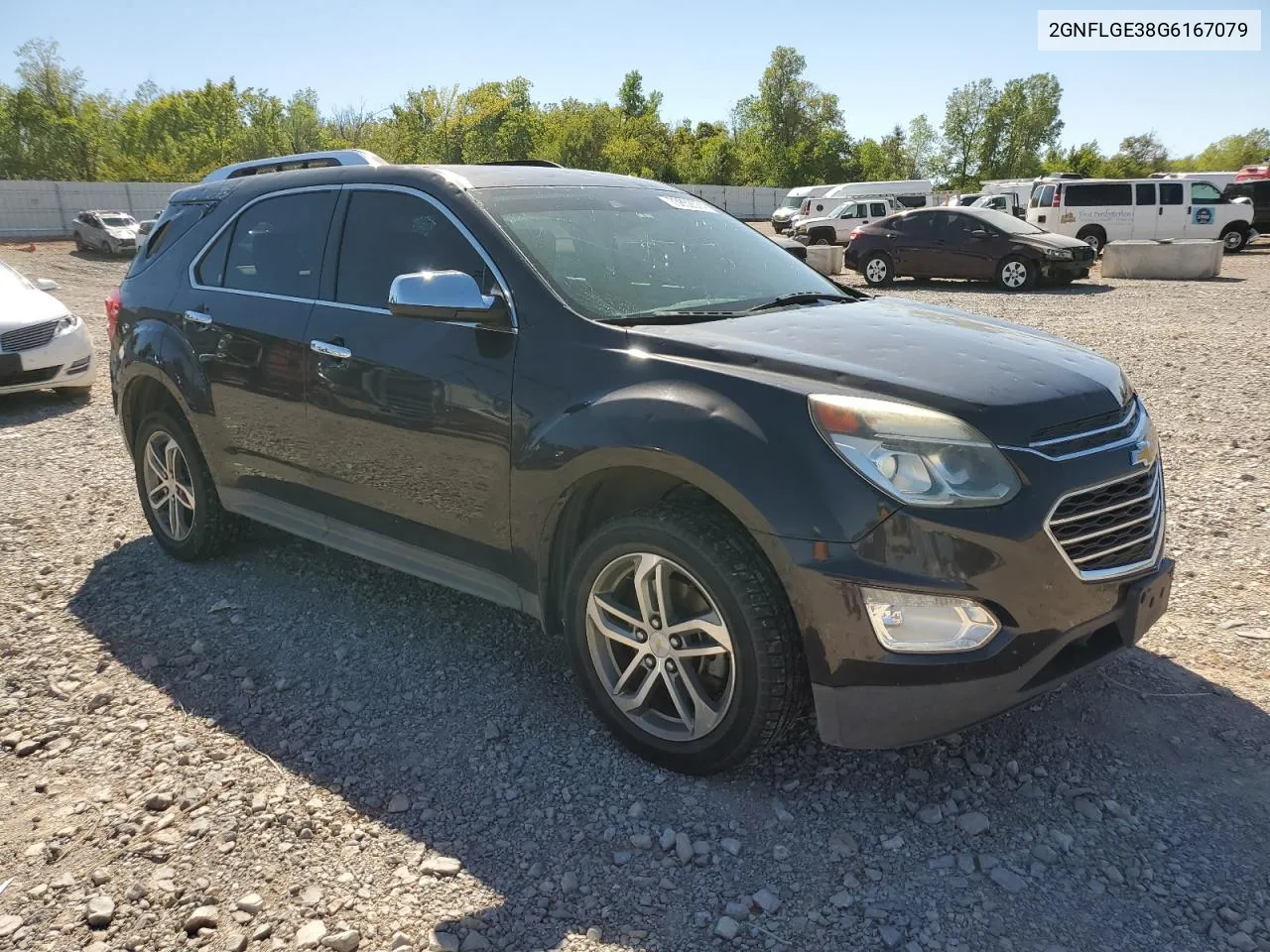 2016 Chevrolet Equinox Ltz VIN: 2GNFLGE38G6167079 Lot: 73852574