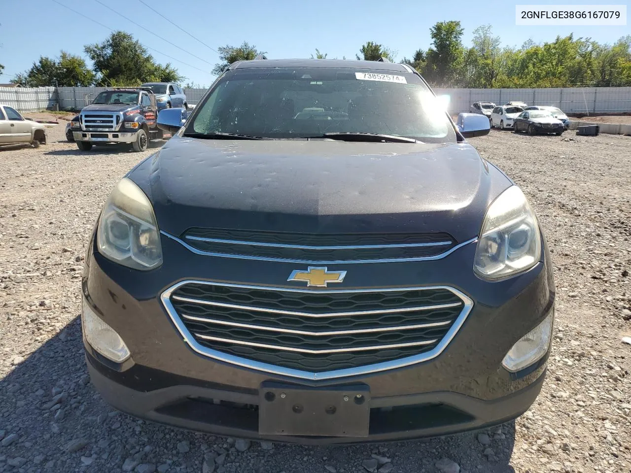 2GNFLGE38G6167079 2016 Chevrolet Equinox Ltz