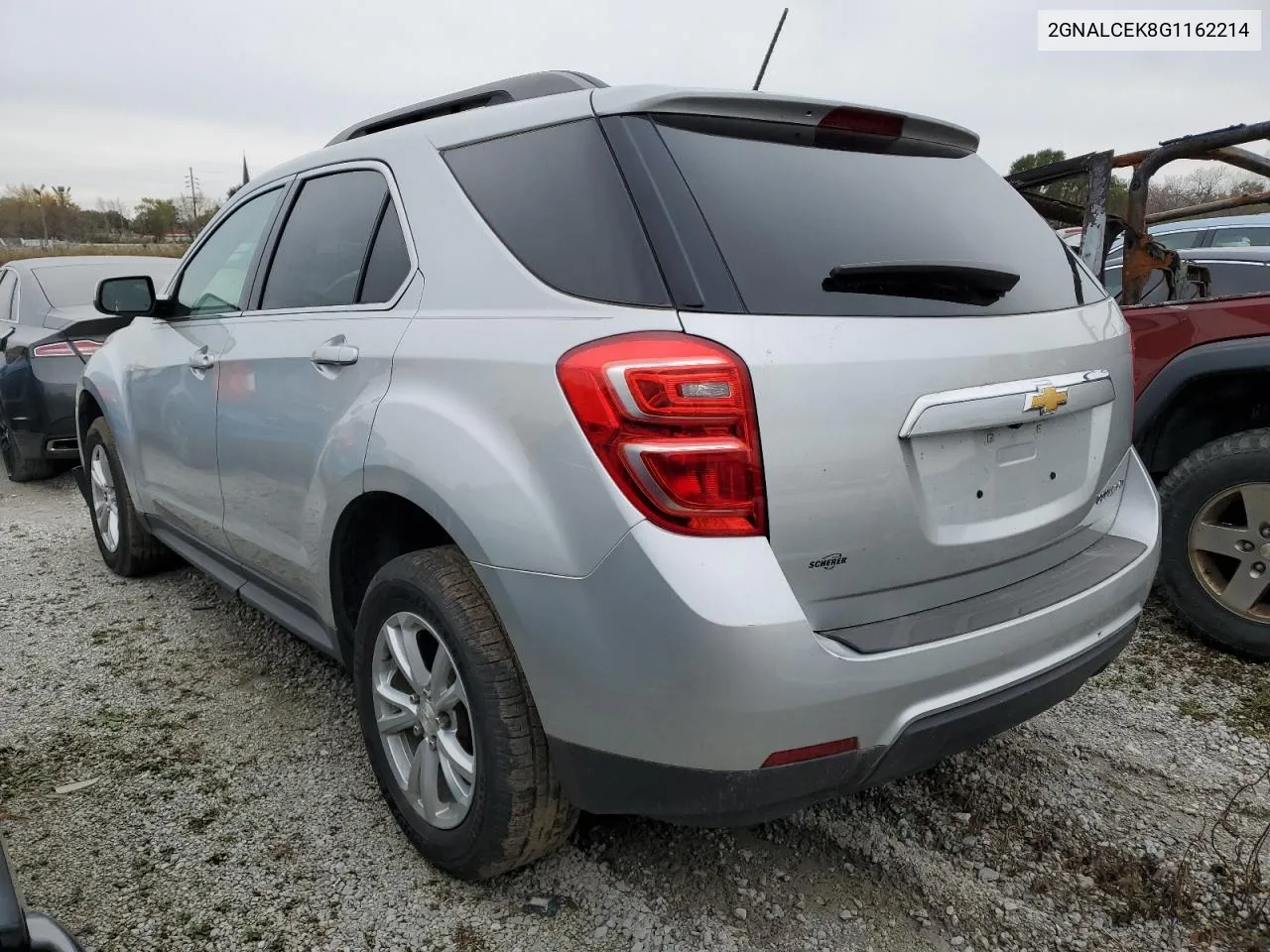 2016 Chevrolet Equinox Lt VIN: 2GNALCEK8G1162214 Lot: 74201204