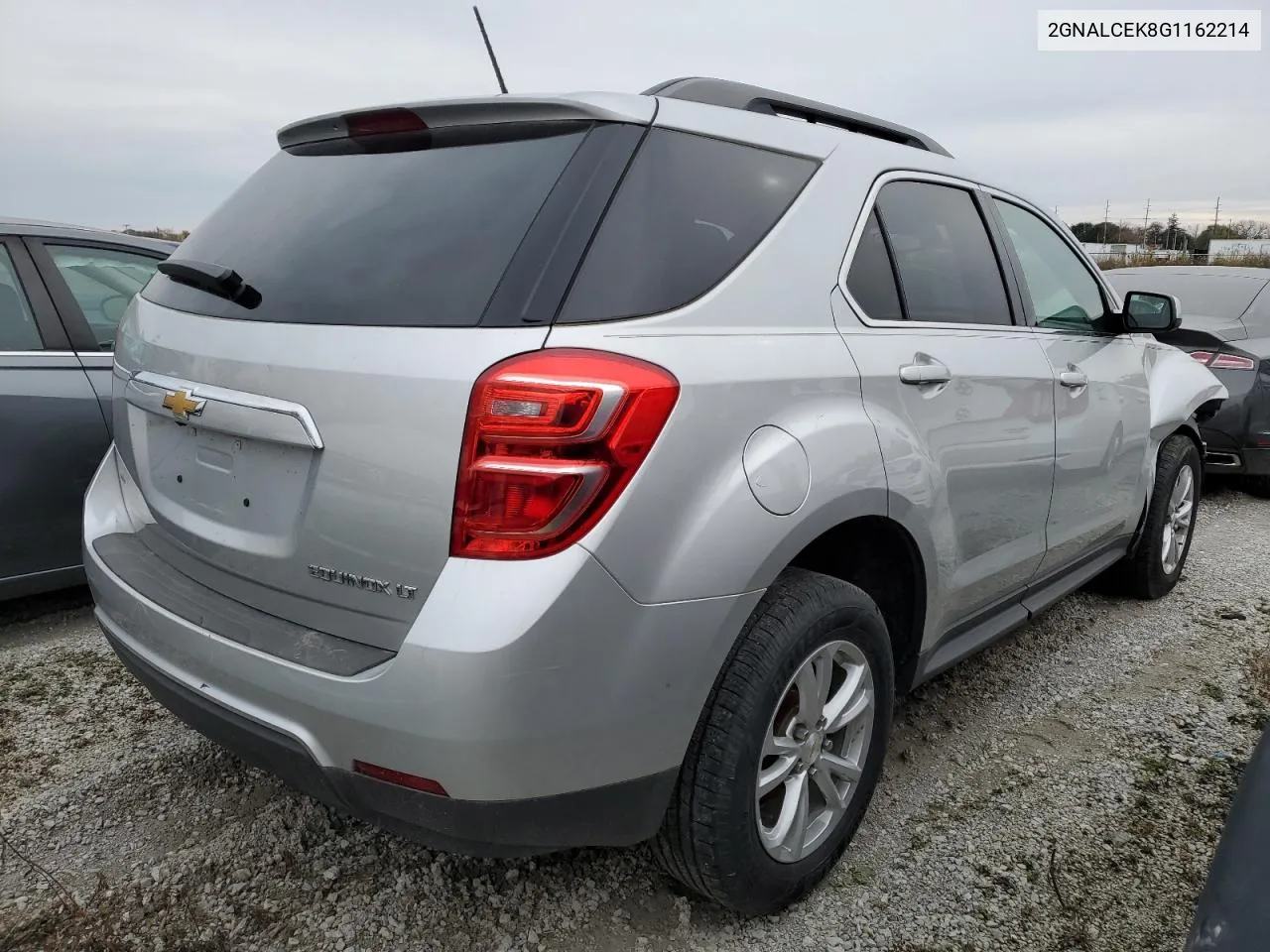 2016 Chevrolet Equinox Lt VIN: 2GNALCEK8G1162214 Lot: 74201204