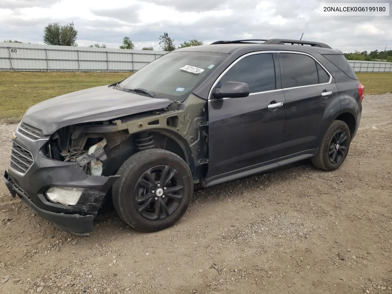 2016 Chevrolet Equinox Lt VIN: 2GNALCEK0G6199180 Lot: 74711734