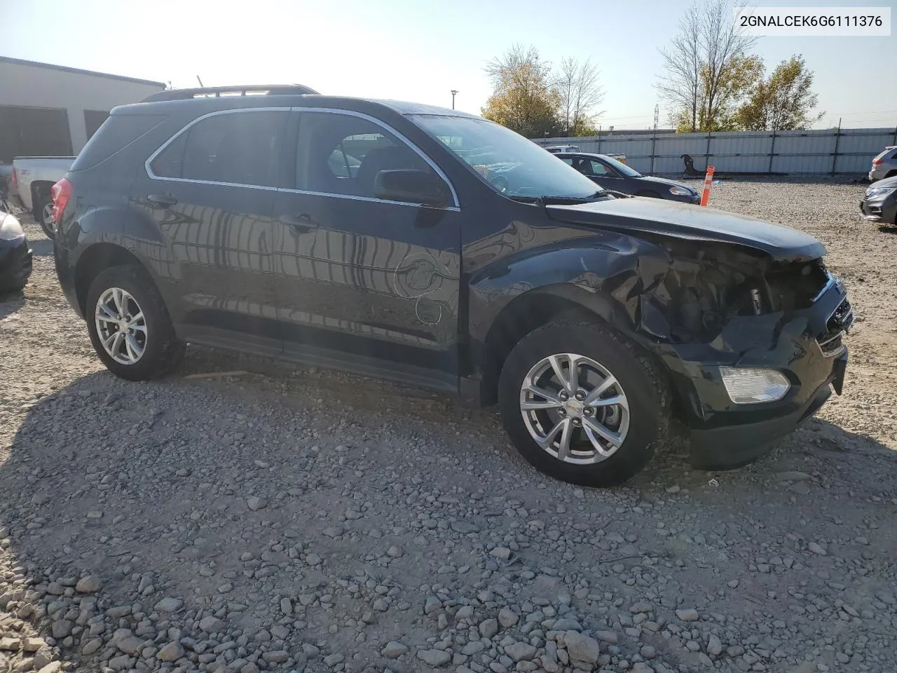 2GNALCEK6G6111376 2016 Chevrolet Equinox Lt