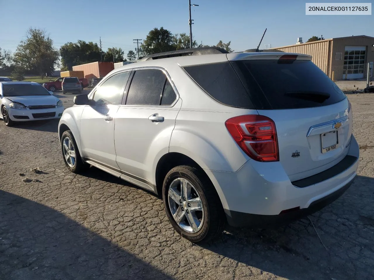 2016 Chevrolet Equinox Lt VIN: 2GNALCEK0G1127635 Lot: 75010924