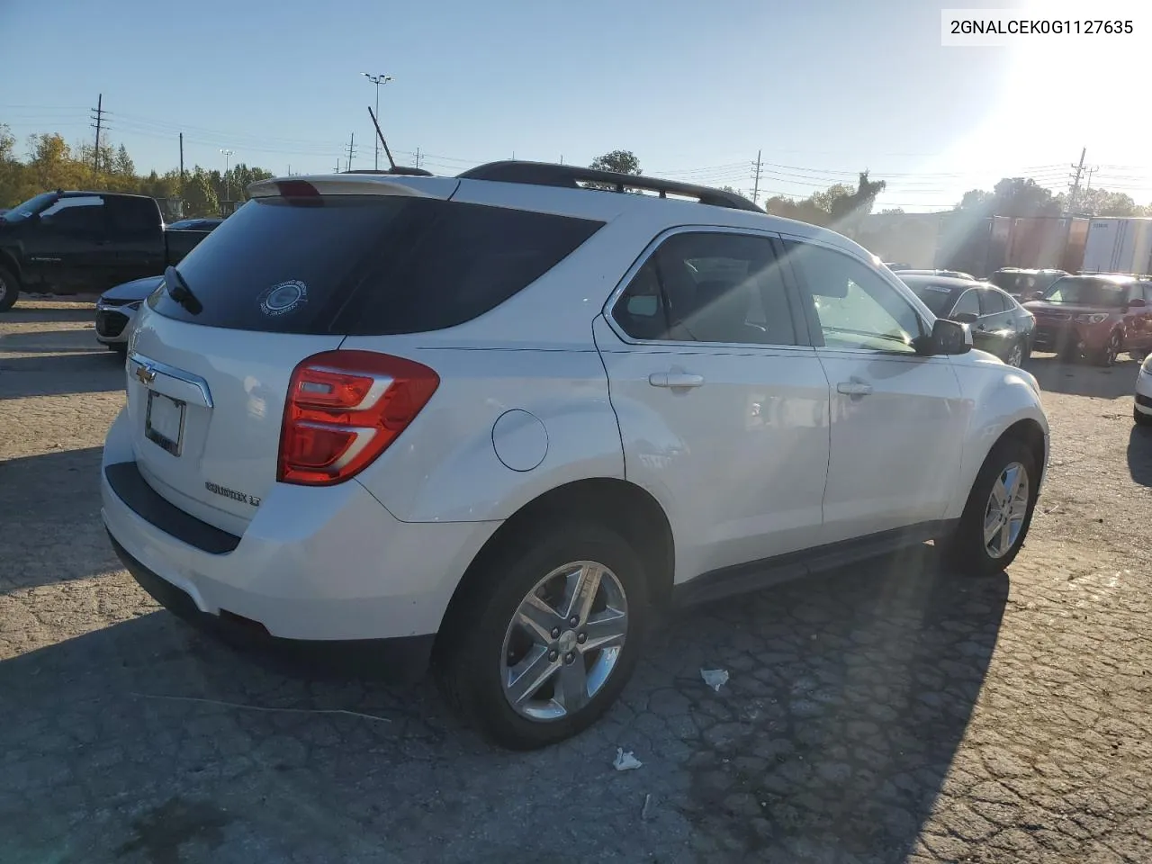 2016 Chevrolet Equinox Lt VIN: 2GNALCEK0G1127635 Lot: 75010924