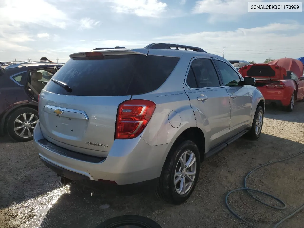 2016 Chevrolet Equinox Lt VIN: 2GNALCEK0G1170999 Lot: 75403994