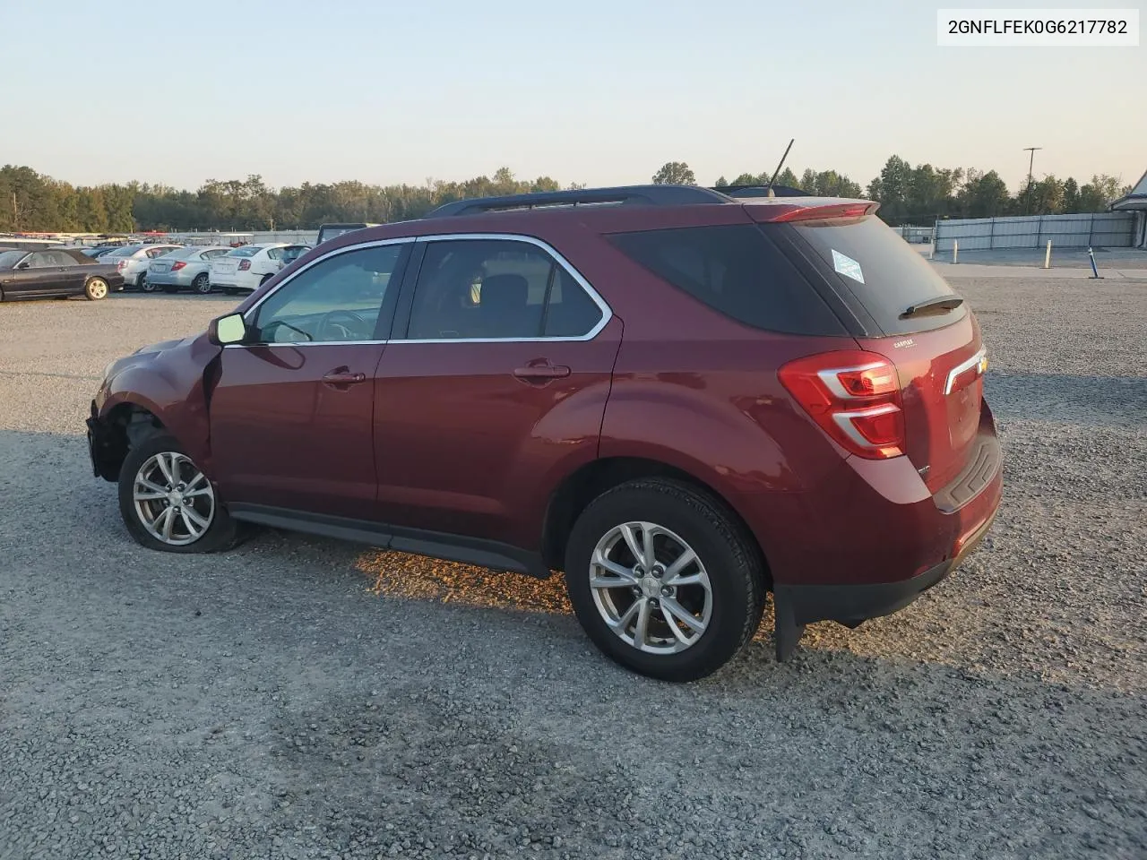 2016 Chevrolet Equinox Lt VIN: 2GNFLFEK0G6217782 Lot: 75412924