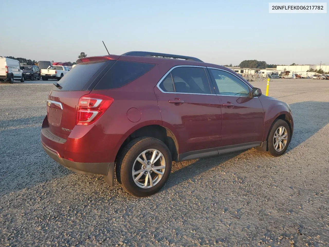 2016 Chevrolet Equinox Lt VIN: 2GNFLFEK0G6217782 Lot: 75412924