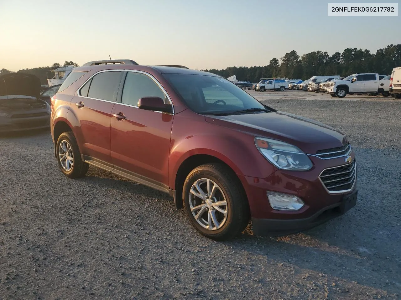 2016 Chevrolet Equinox Lt VIN: 2GNFLFEK0G6217782 Lot: 75412924