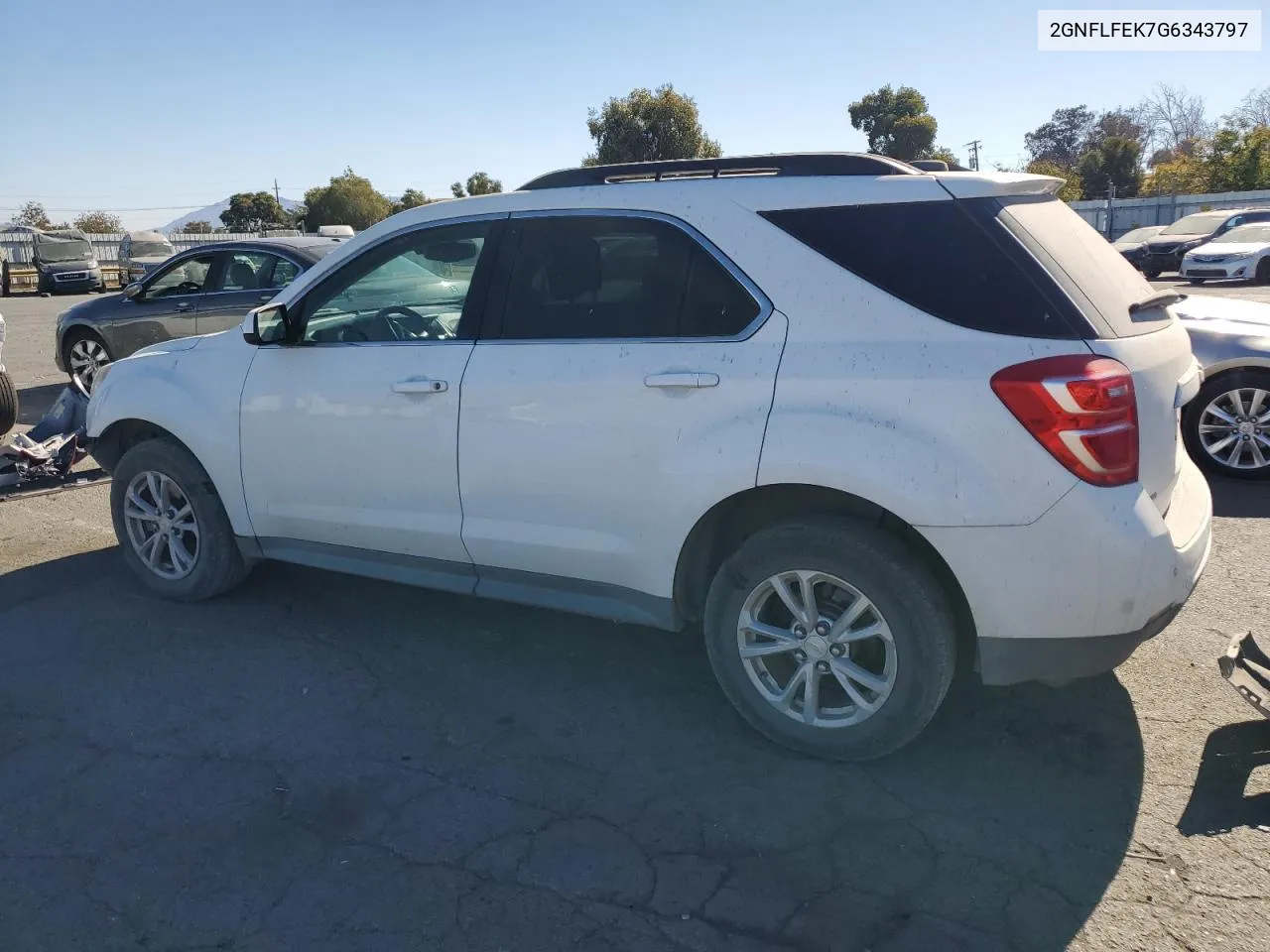 2016 Chevrolet Equinox Lt VIN: 2GNFLFEK7G6343797 Lot: 75463874