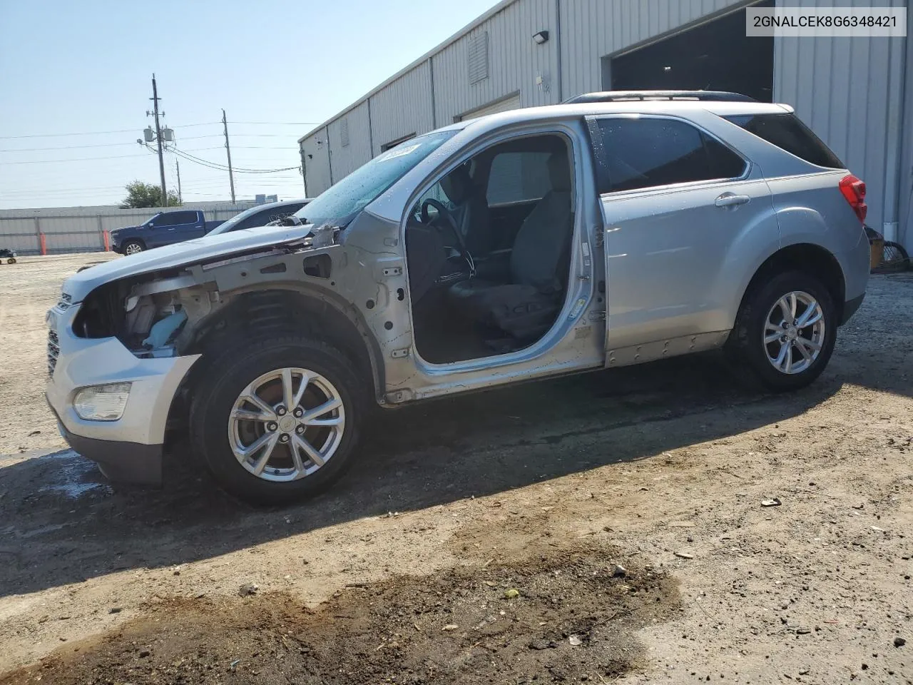 2016 Chevrolet Equinox Lt VIN: 2GNALCEK8G6348421 Lot: 75522004