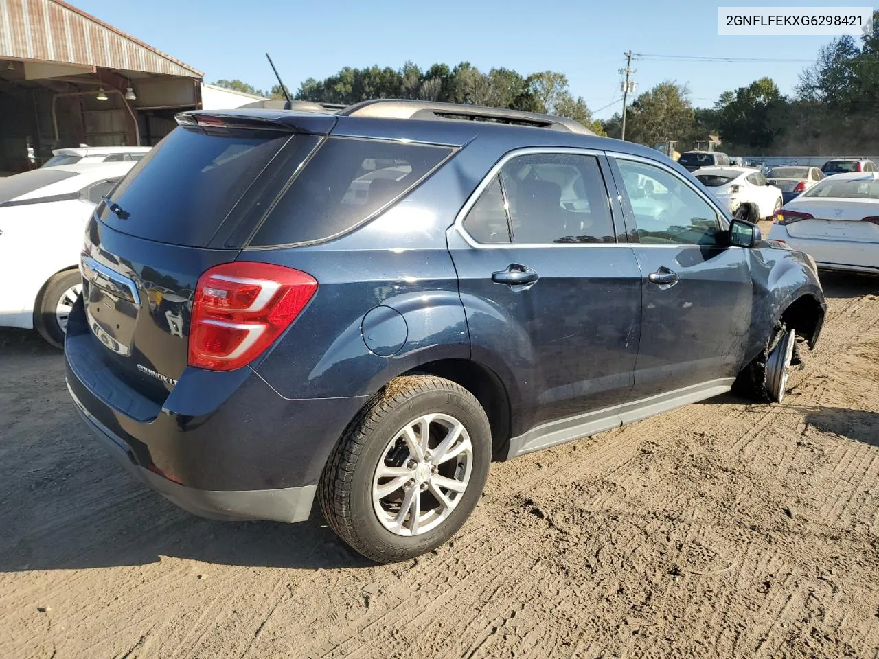 2016 Chevrolet Equinox Lt VIN: 2GNFLFEKXG6298421 Lot: 75604414