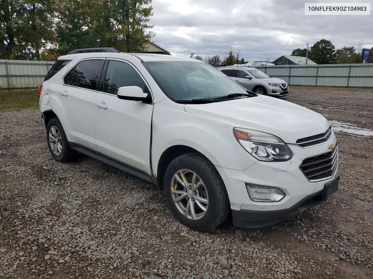 2016 Chevrolet Equinox Lt VIN: 1GNFLFEK9GZ104983 Lot: 75613344