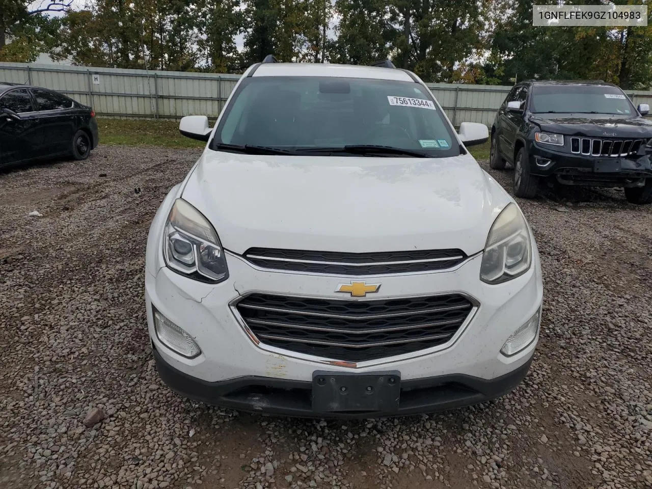 1GNFLFEK9GZ104983 2016 Chevrolet Equinox Lt