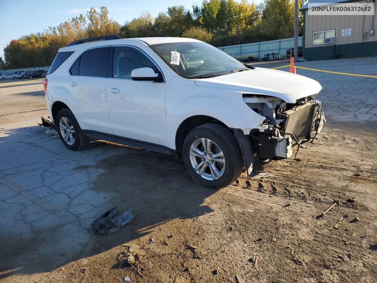 2016 Chevrolet Equinox Lt VIN: 2GNFLFEK0G6312682 Lot: 75805574