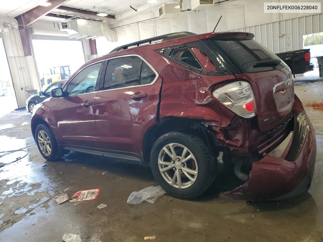 2016 Chevrolet Equinox Lt VIN: 2GNFLFEK0G6228040 Lot: 75887234