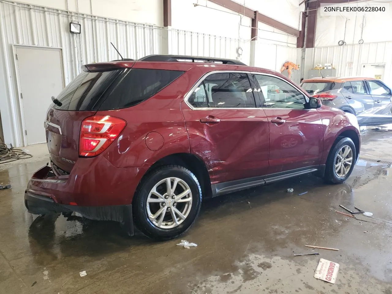 2016 Chevrolet Equinox Lt VIN: 2GNFLFEK0G6228040 Lot: 75887234