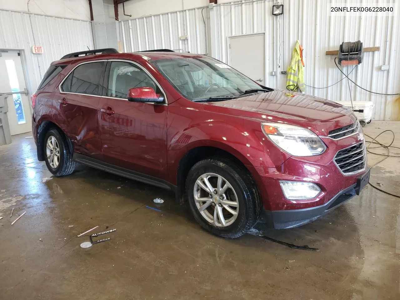 2016 Chevrolet Equinox Lt VIN: 2GNFLFEK0G6228040 Lot: 75887234