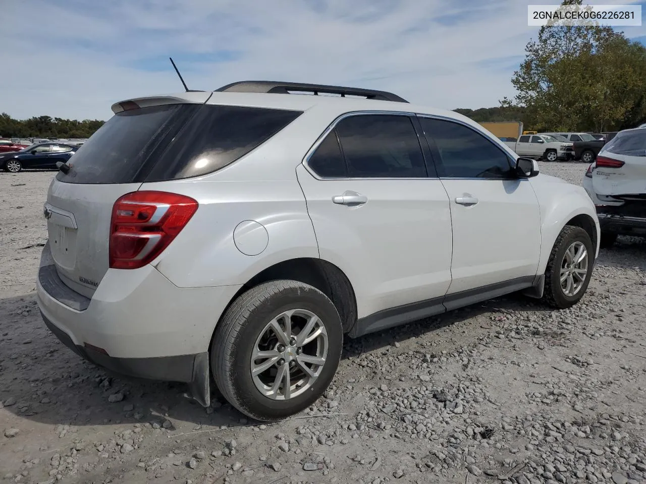 2016 Chevrolet Equinox Lt VIN: 2GNALCEK0G6226281 Lot: 75999604