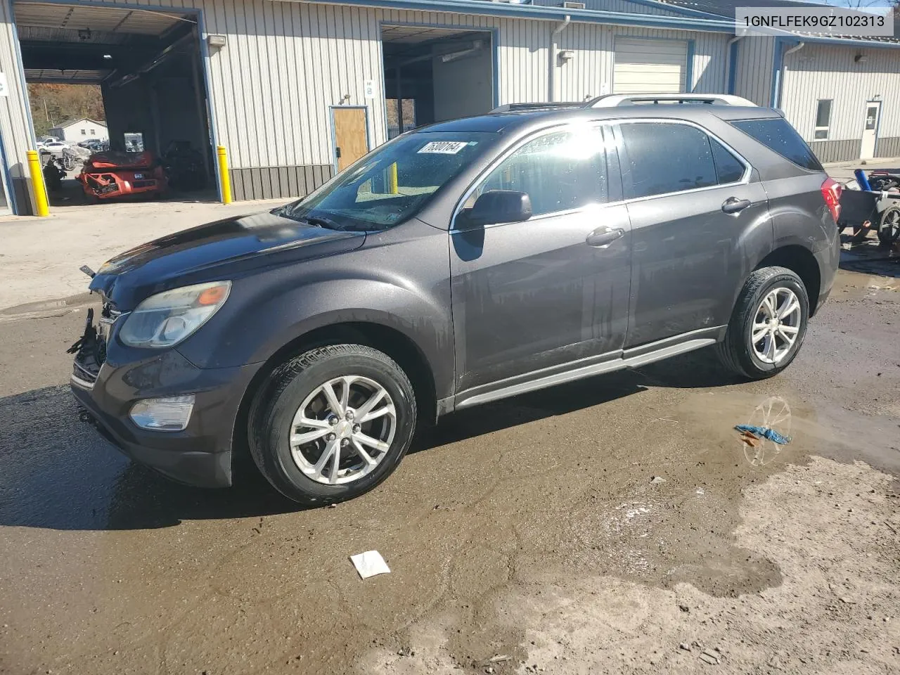 2016 Chevrolet Equinox Lt VIN: 1GNFLFEK9GZ102313 Lot: 76300164