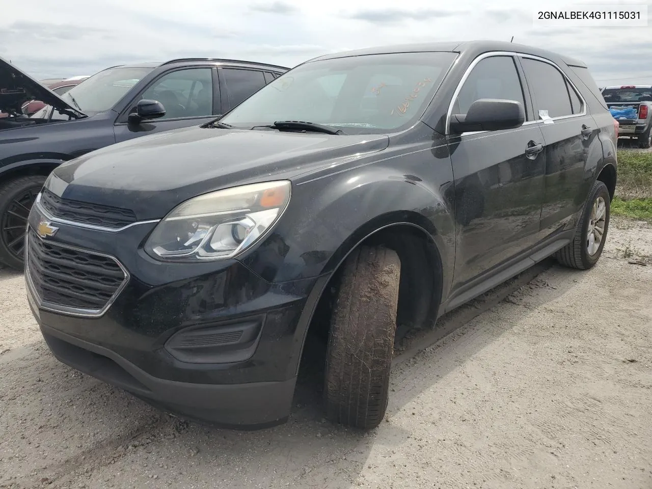 2016 Chevrolet Equinox Ls VIN: 2GNALBEK4G1115031 Lot: 76696034