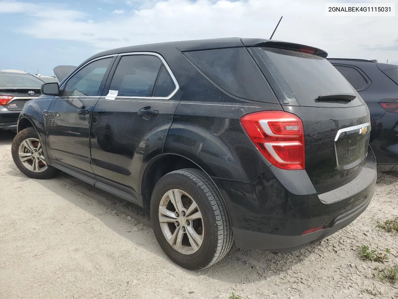 2GNALBEK4G1115031 2016 Chevrolet Equinox Ls