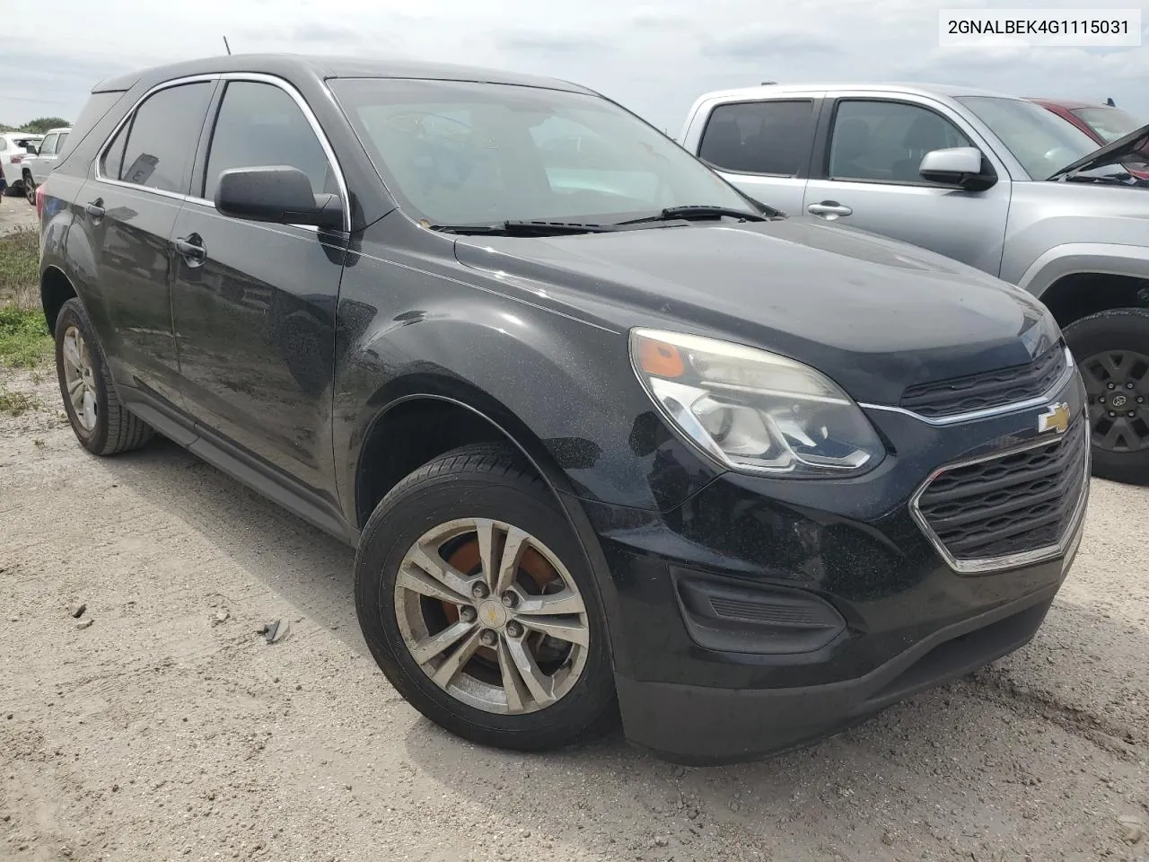 2016 Chevrolet Equinox Ls VIN: 2GNALBEK4G1115031 Lot: 76696034