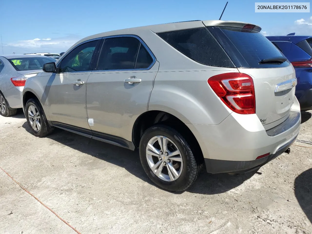 2016 Chevrolet Equinox Ls VIN: 2GNALBEK2G1178676 Lot: 76869854