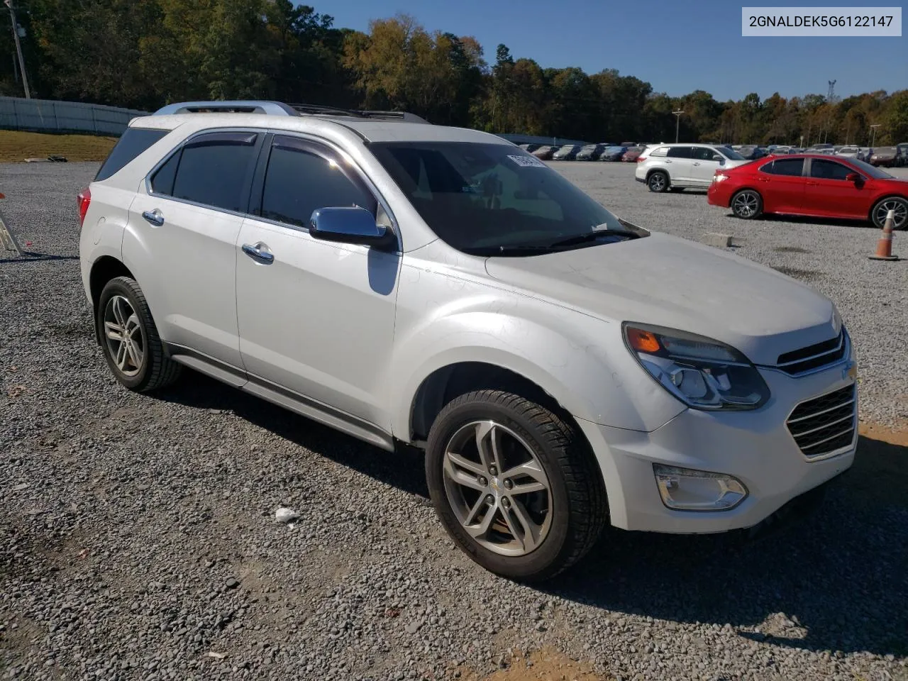 2016 Chevrolet Equinox Ltz VIN: 2GNALDEK5G6122147 Lot: 76943474