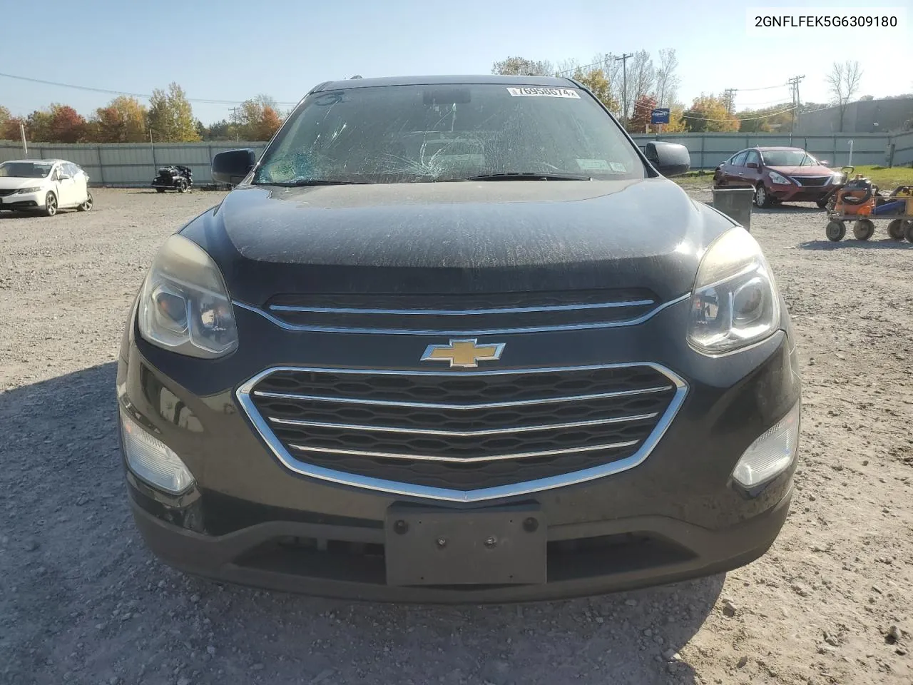 2016 Chevrolet Equinox Lt VIN: 2GNFLFEK5G6309180 Lot: 76958674