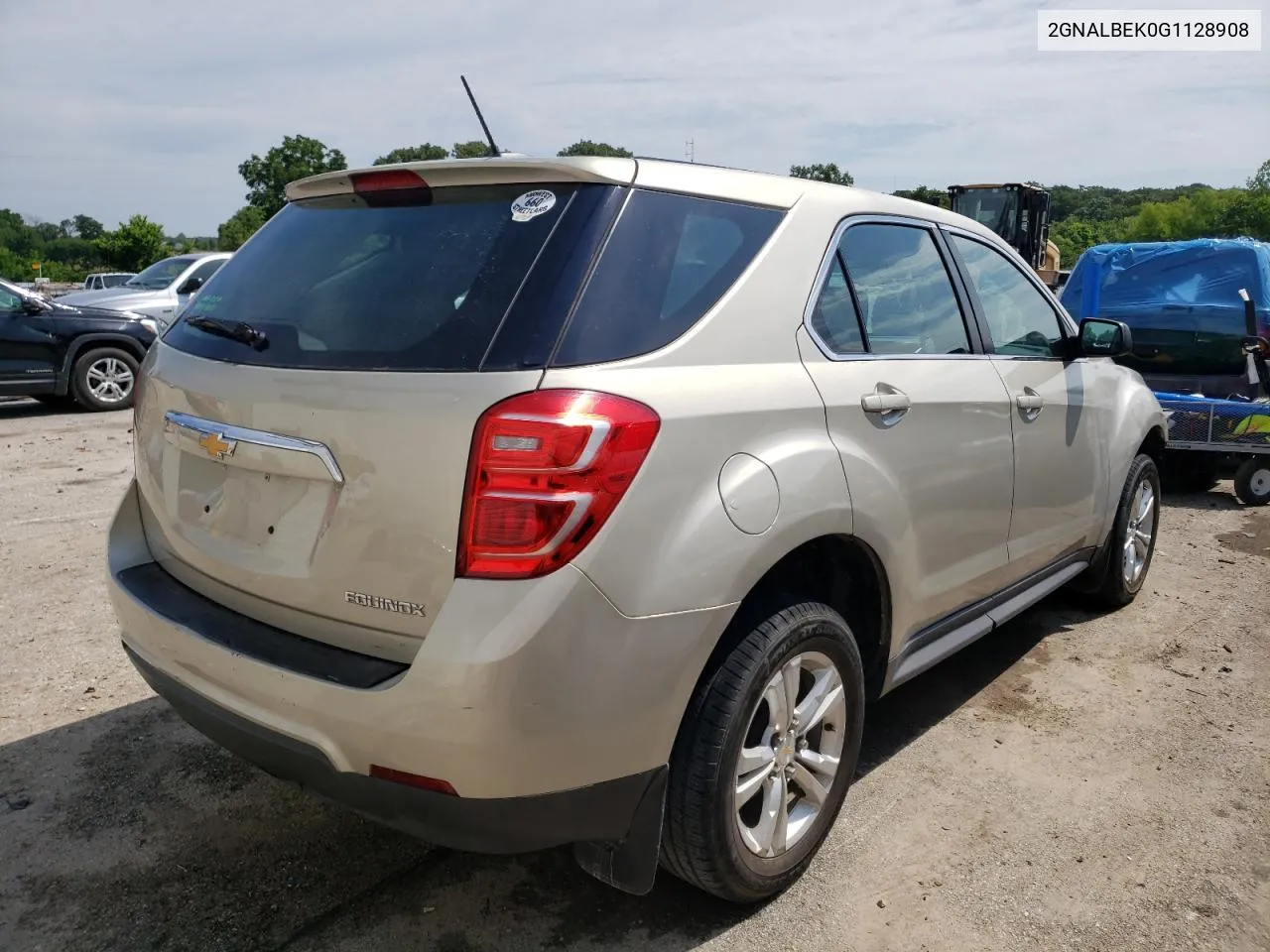 2016 Chevrolet Equinox Ls VIN: 2GNALBEK0G1128908 Lot: 77207464