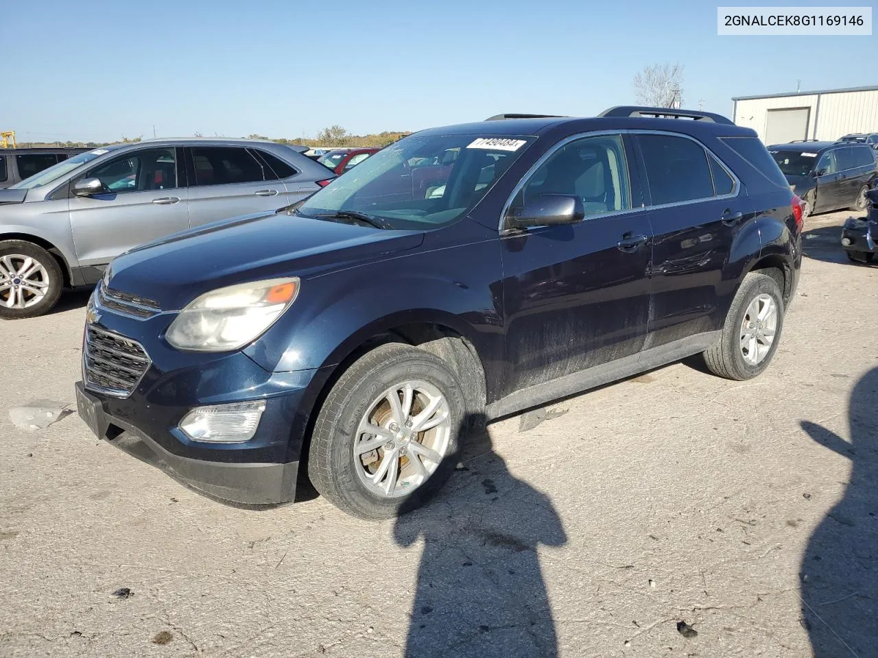 2016 Chevrolet Equinox Lt VIN: 2GNALCEK8G1169146 Lot: 77490484