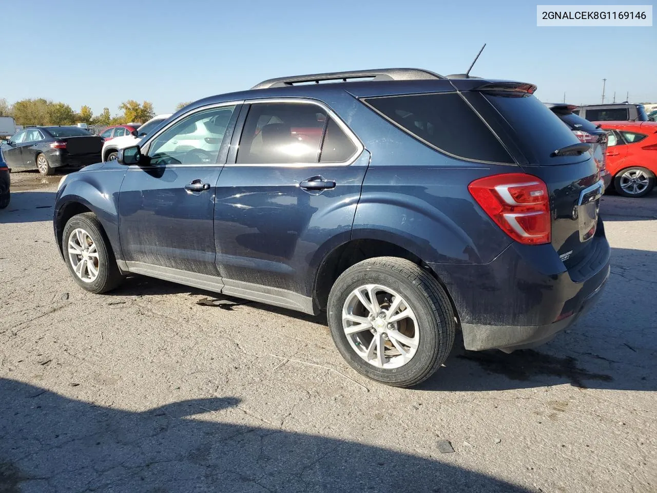 2016 Chevrolet Equinox Lt VIN: 2GNALCEK8G1169146 Lot: 77490484