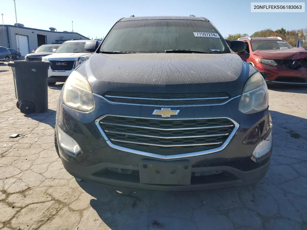 2016 Chevrolet Equinox Lt VIN: 2GNFLFEK5G6183063 Lot: 77597274