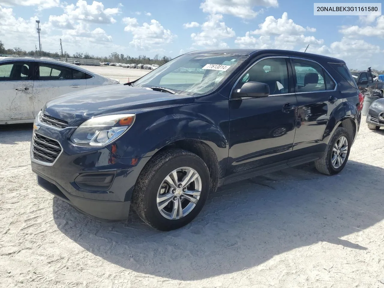 2016 Chevrolet Equinox Ls VIN: 2GNALBEK3G1161580 Lot: 77613814