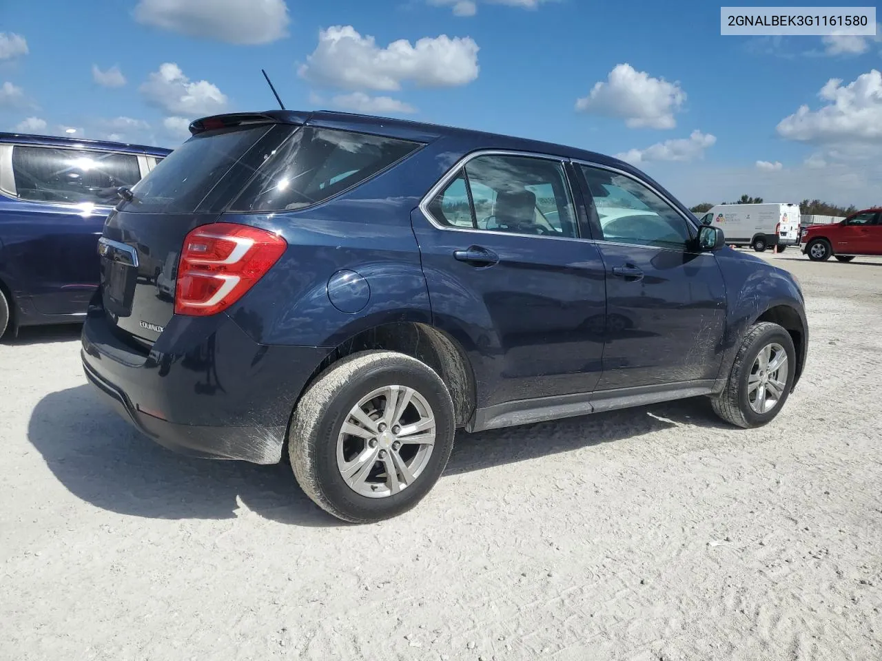 2016 Chevrolet Equinox Ls VIN: 2GNALBEK3G1161580 Lot: 77613814