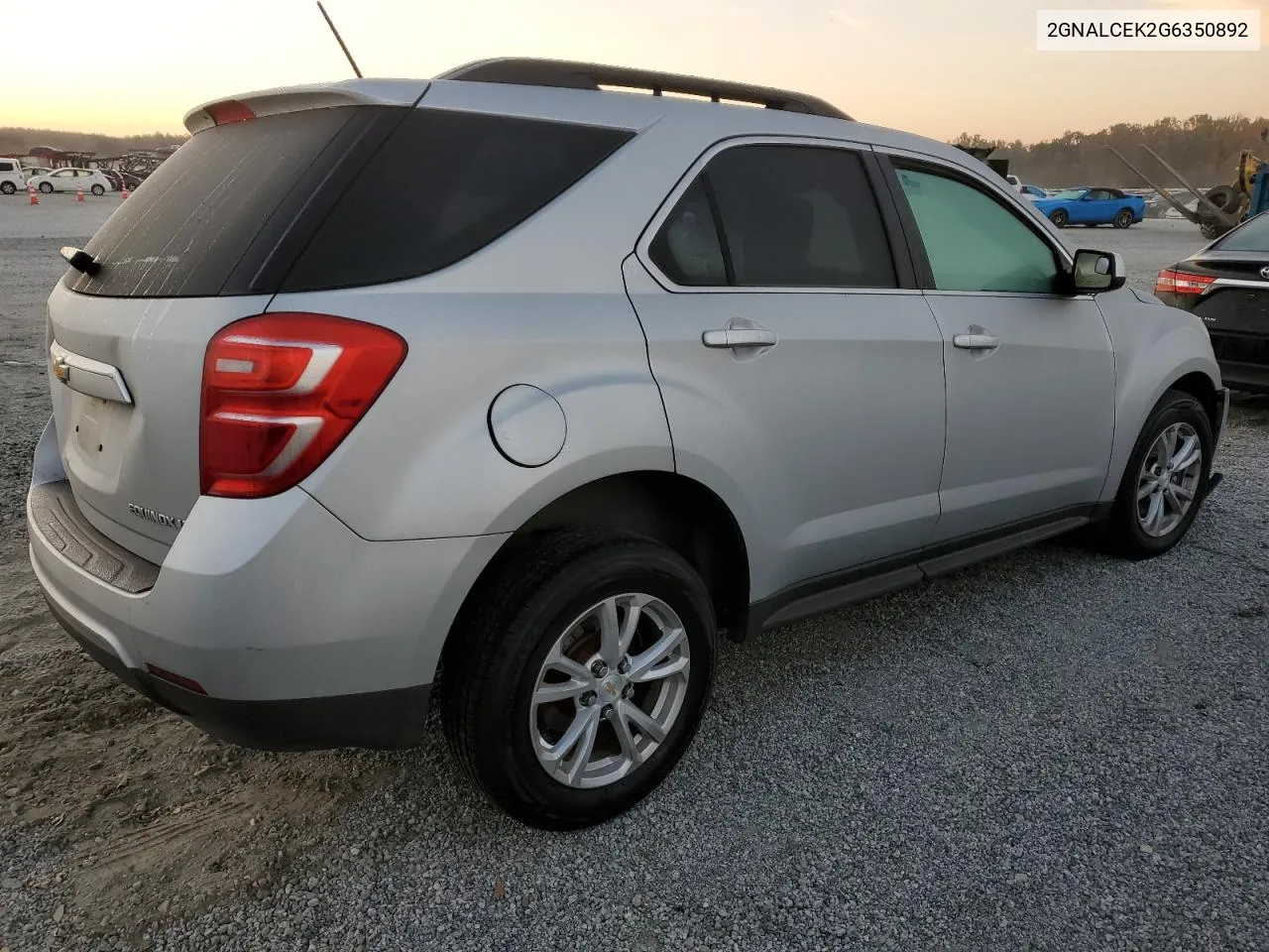 2016 Chevrolet Equinox Lt VIN: 2GNALCEK2G6350892 Lot: 77663974