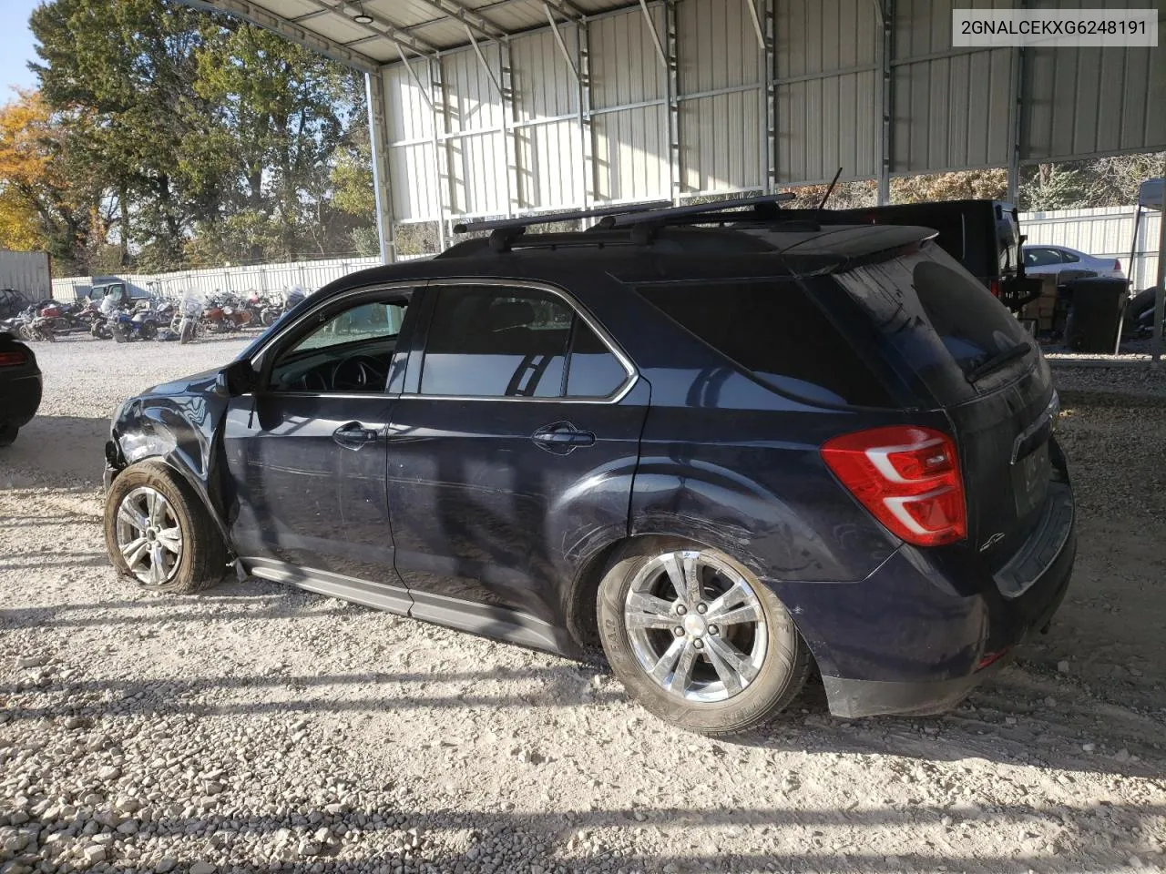 2016 Chevrolet Equinox Lt VIN: 2GNALCEKXG6248191 Lot: 77796504