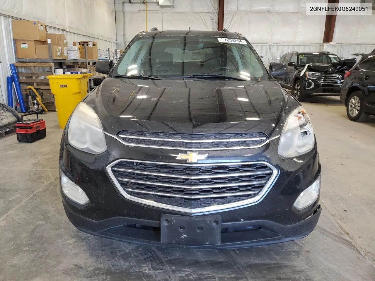 2016 Chevrolet Equinox Lt VIN: 2GNFLFEK0G6249051 Lot: 77839894