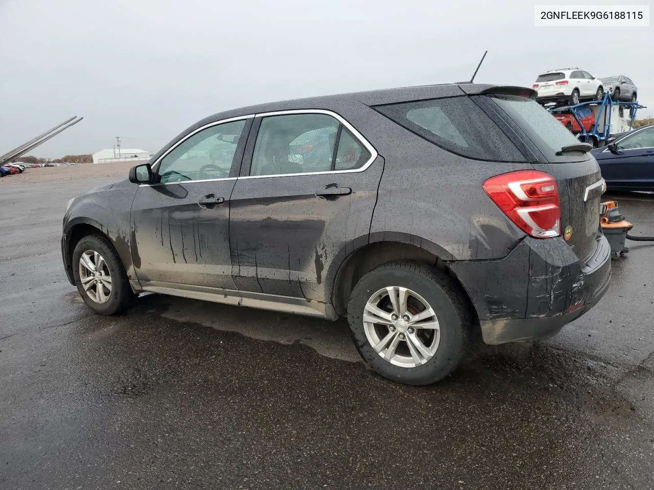 2016 Chevrolet Equinox Ls VIN: 2GNFLEEK9G6188115 Lot: 77912934