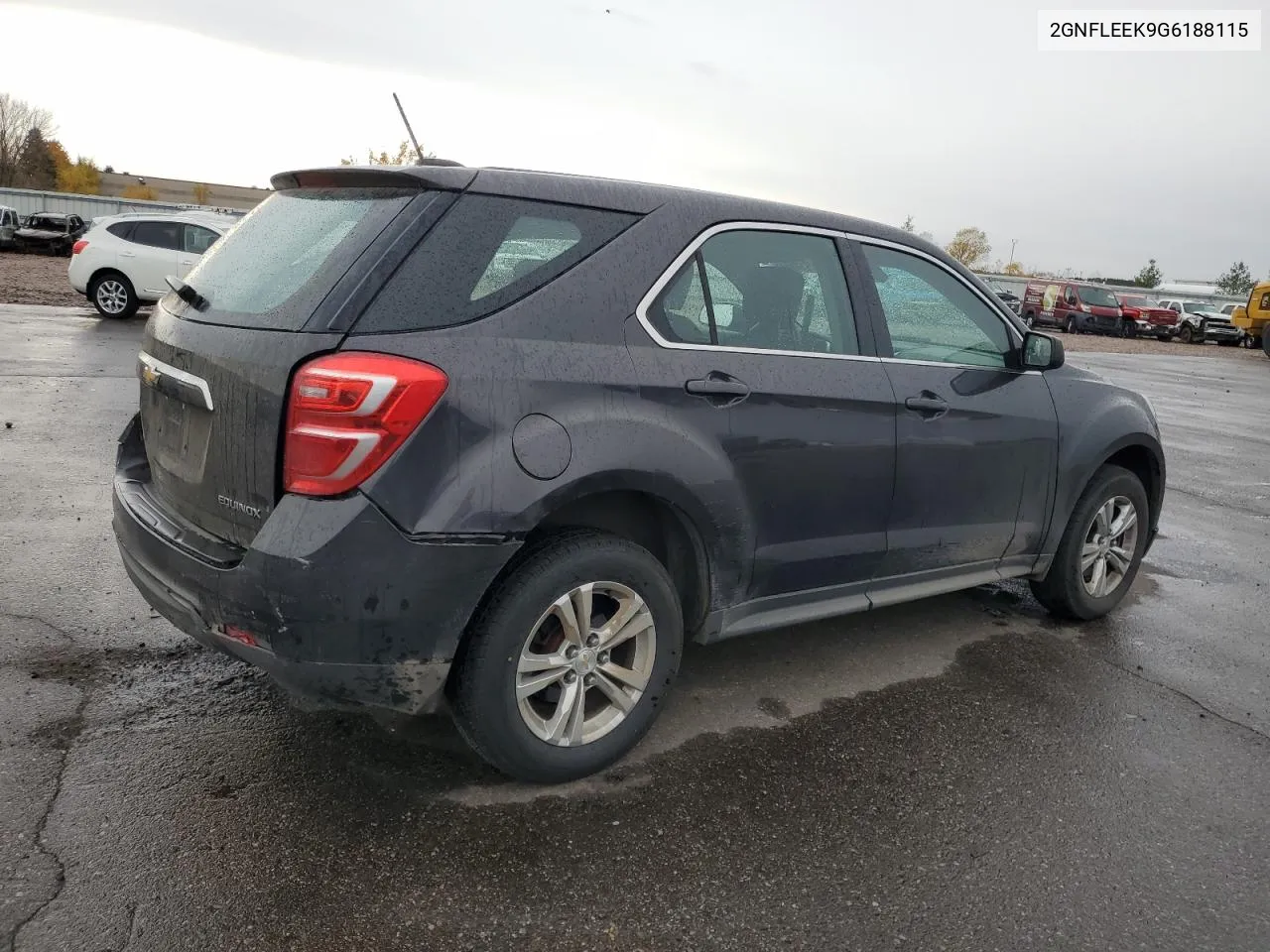 2016 Chevrolet Equinox Ls VIN: 2GNFLEEK9G6188115 Lot: 77912934